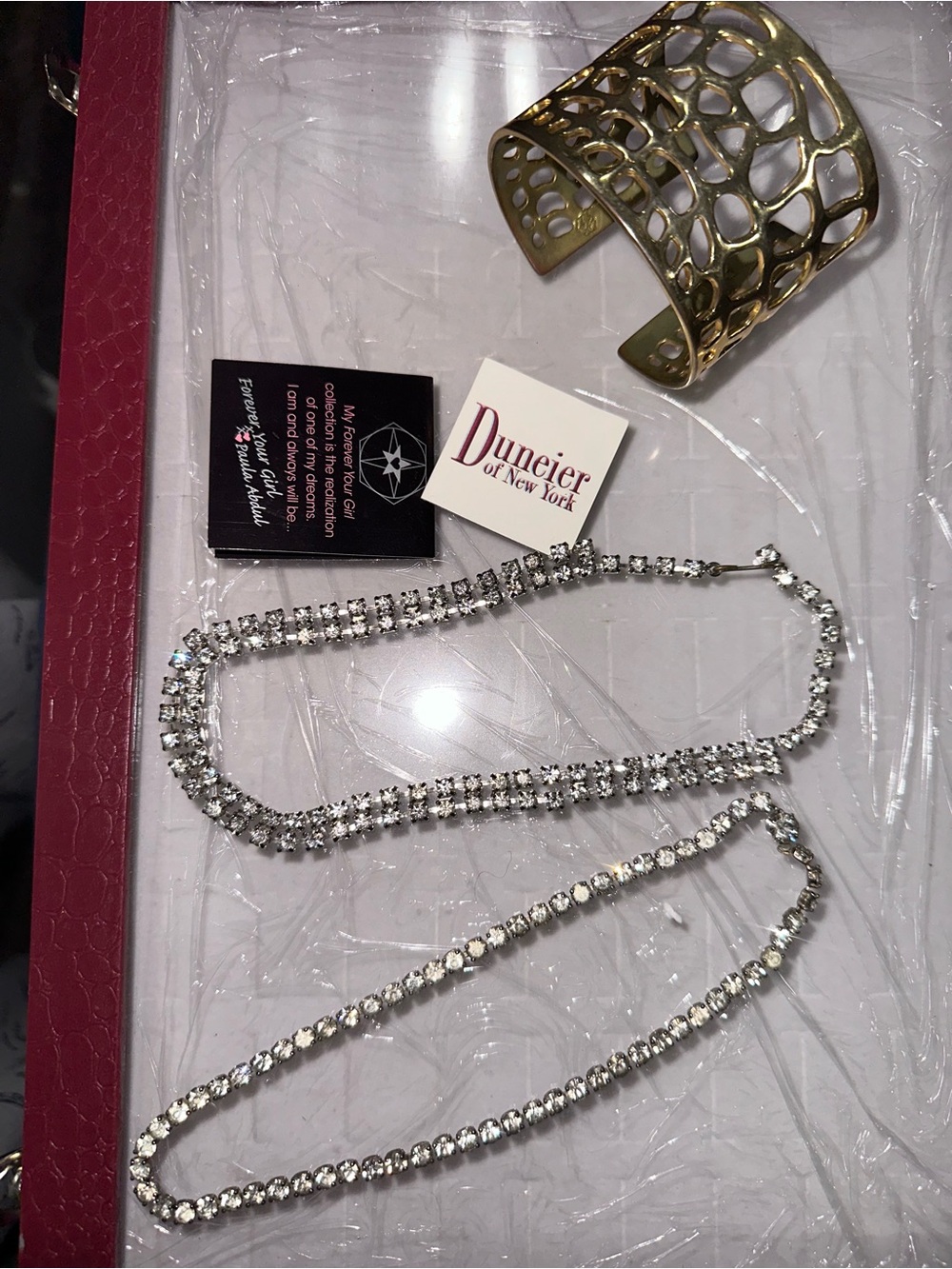 Paula Abdul Gold Tone w/ Bracelets